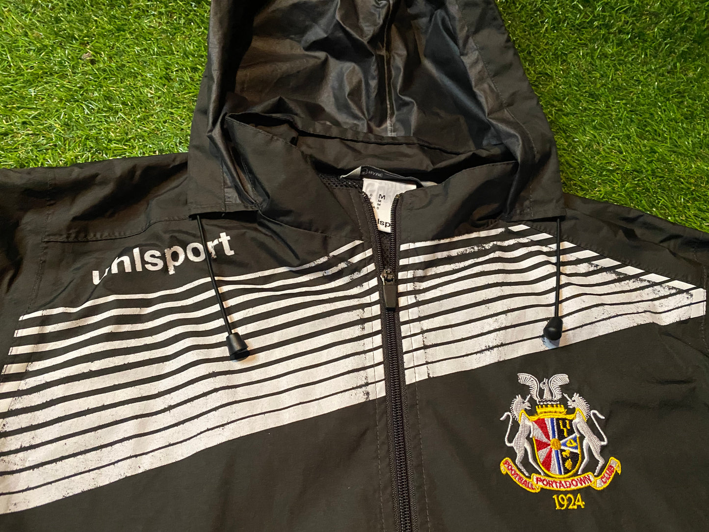 Portadown FC Northern Ireland Football Medium Mans Uhlsport Weatherproof Lighter Coat