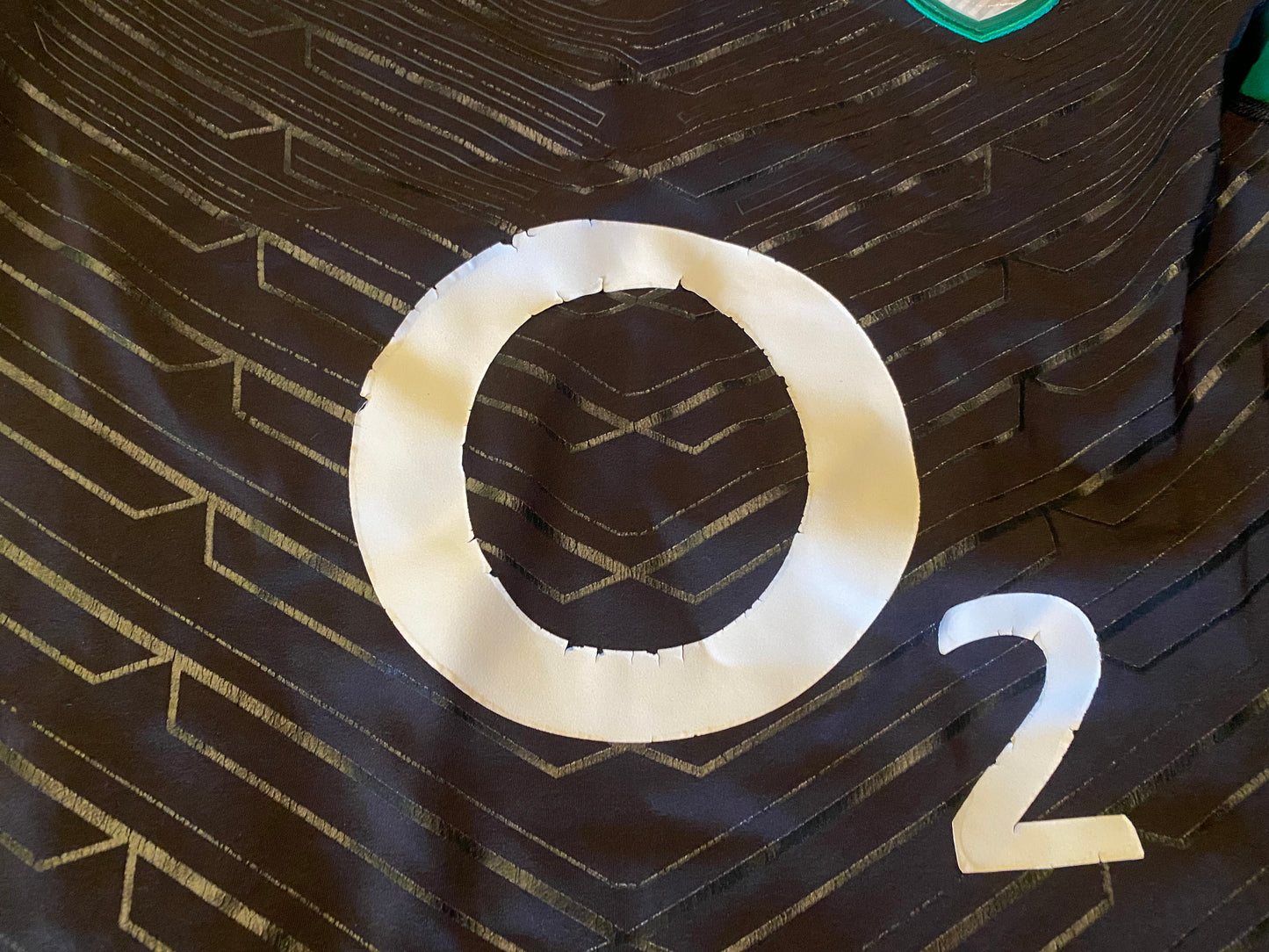 Ireland IRFU Irish Eire Rugby Union Football Small mans Puma Tight Fit Player Issued Jersey