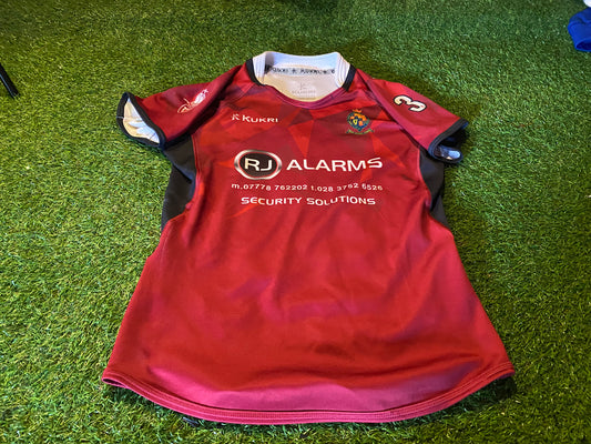 Royal School Armagh Northern Ireland Rugby Union Ulster Large Mans Match Worn 3 Jersey