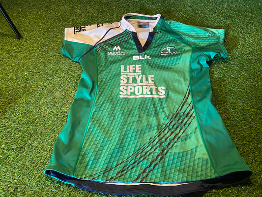 Connacht Ireland Irish Eire Rugby Union Football Adult Womans Females Size 14-16 Jersey