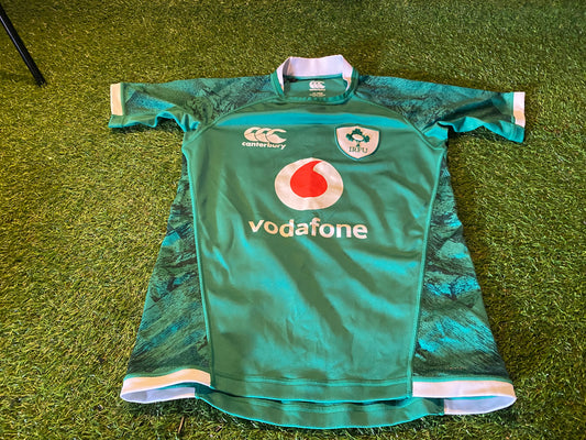 Ireland Eire Irish IRFU Rugby Union Football Youths / XS Small Mans CCC Home Jersey