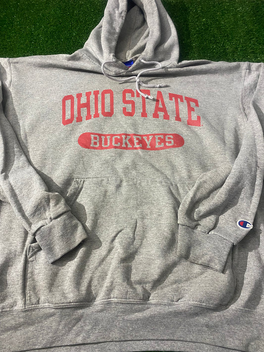 Ohio State USA NFL American Football XL Extra large Mans Champion Made Hoody Hooded Top