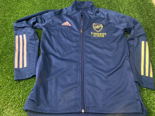 Arsenal FC England Football Large Boys / Girls 30-32 Inch Chest Adidas Zip Up jacket