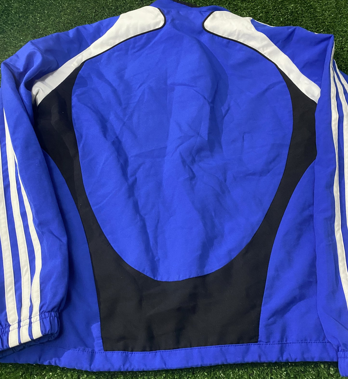 Chelsea FC England Football Large Boys 10-12 Year Old Adidas Made Breathable Lined Jacket