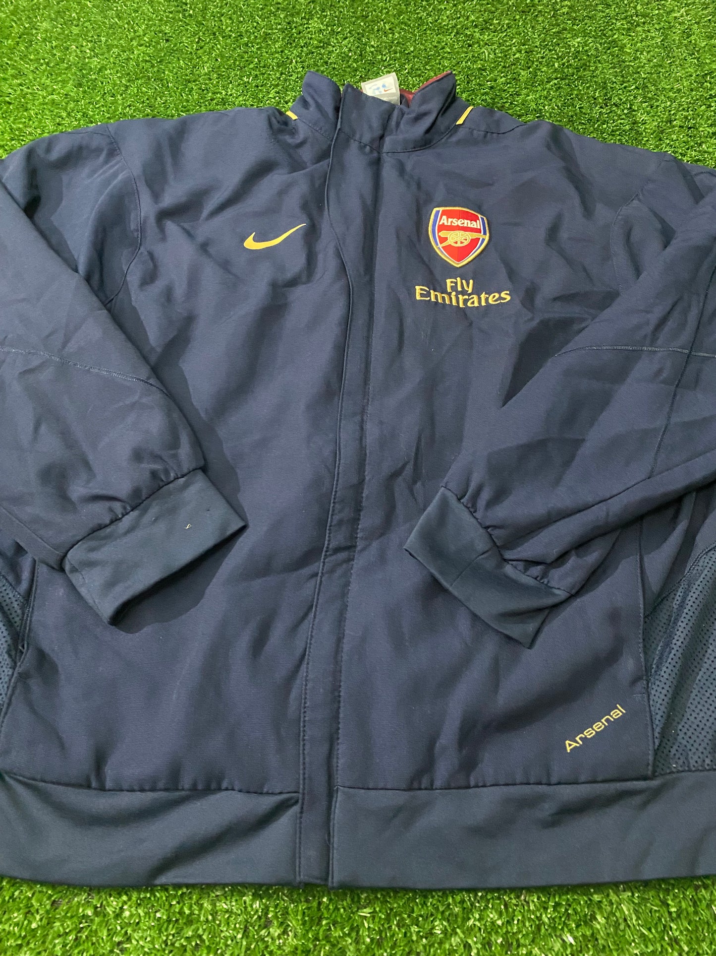 Arsenal FC England Football XL Boys / Youths 13-15 year Nike Made Breathable Lined Jacket