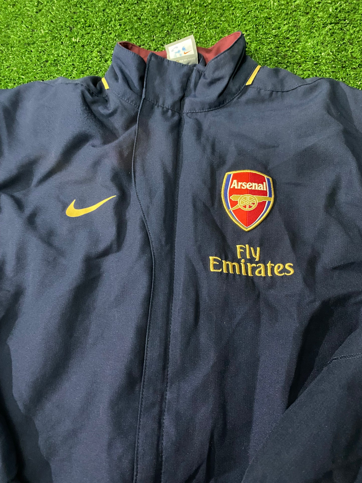 Arsenal FC England Football XL Boys / Youths 13-15 year Nike Made Breathable Lined Jacket