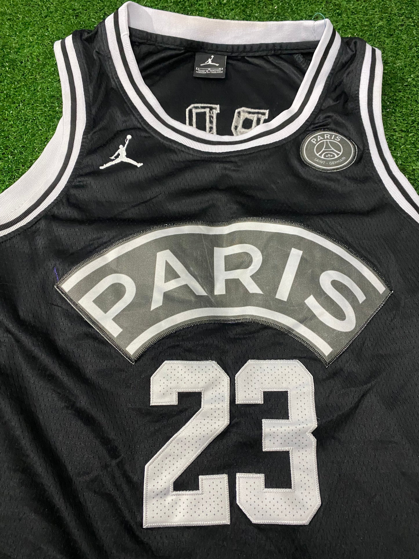 PSG Paris Saint Germain France French NBA Basketball USA Large Mans Jordan no23 Jersey