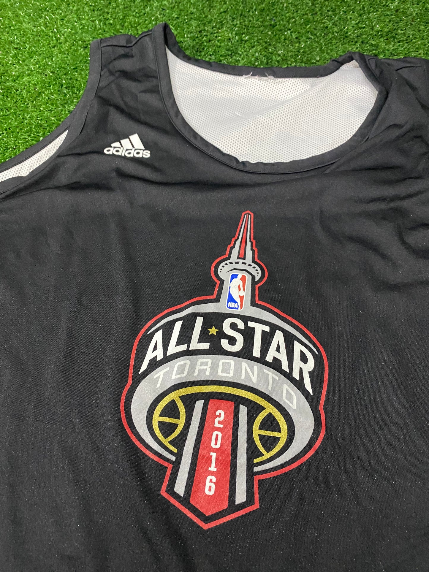 USA NBA Canada Basketball All Star Toronto 2016 XL Extra Large Mans Reverse Adidas Jersey