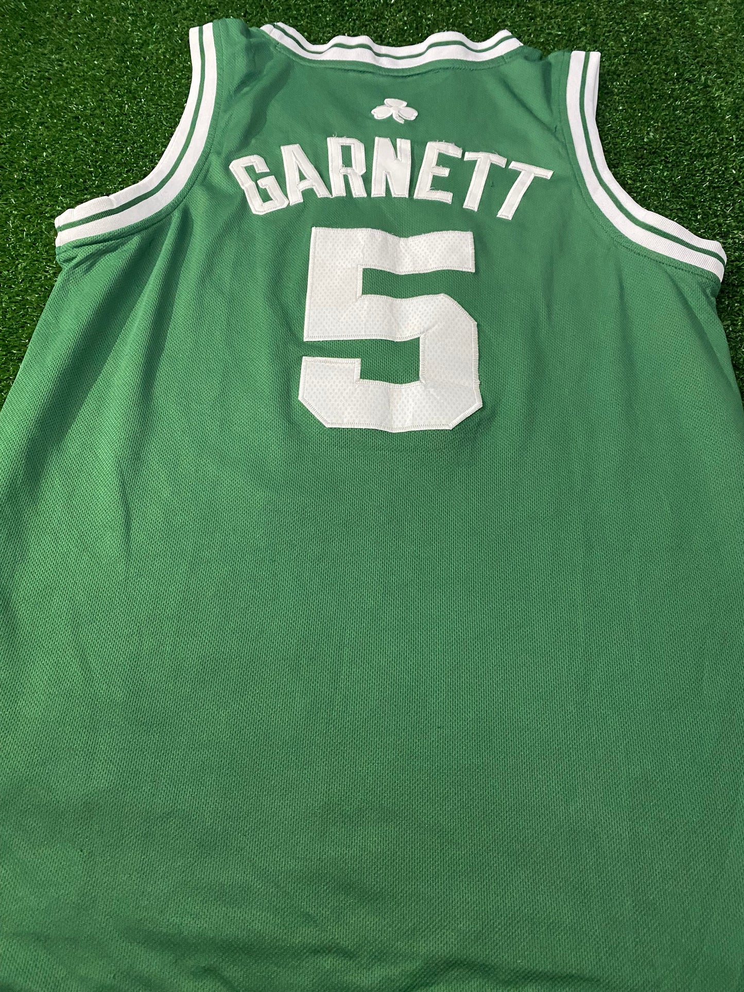 Boston Celtics USA NBA Basketball Small mans Garnett no5 Adidas Made Jersey