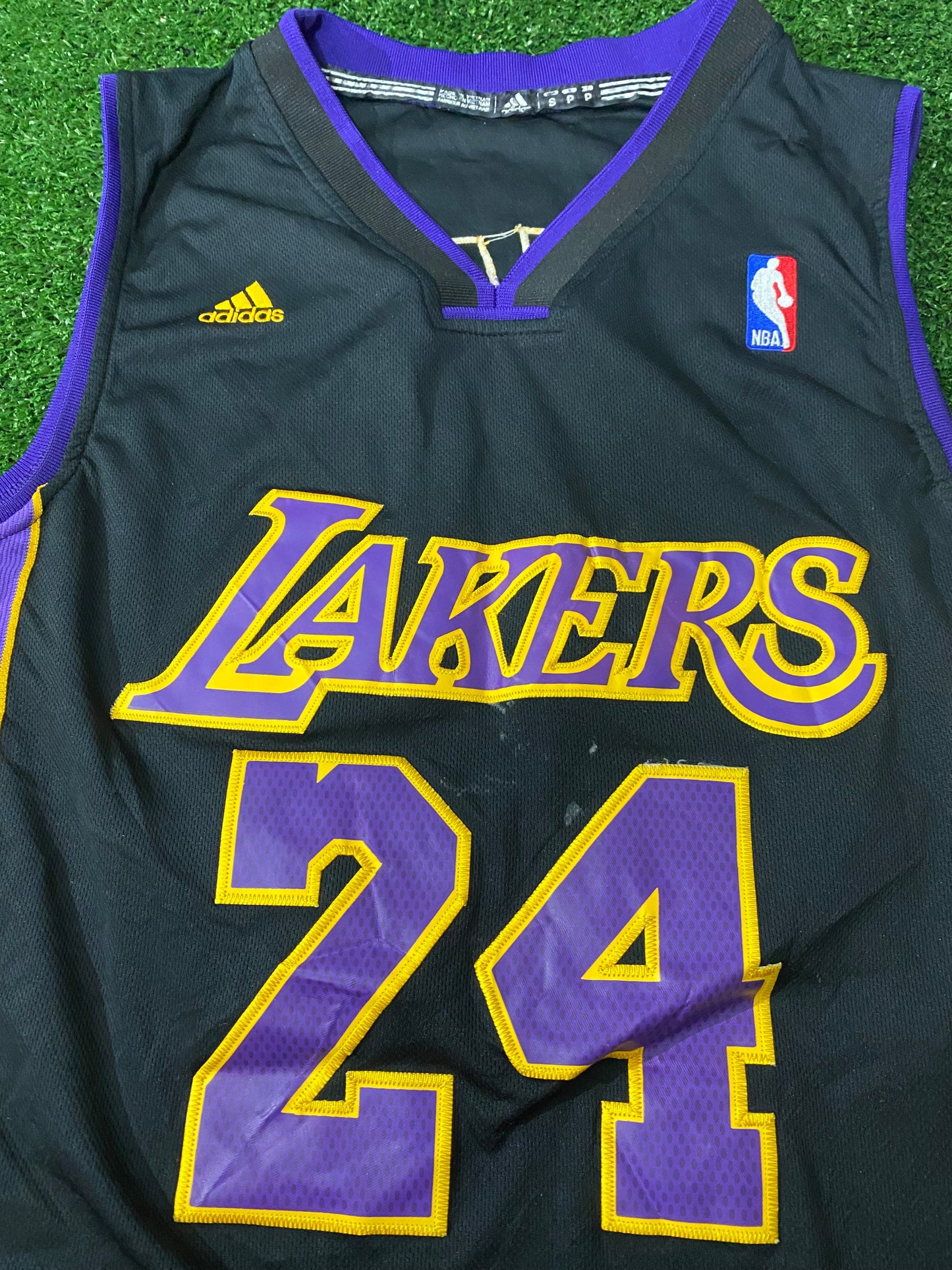 LA Lakers USA NBA Basketball Small Mans Rare Vintage Adidas Bryant no24 Vintage Jersey