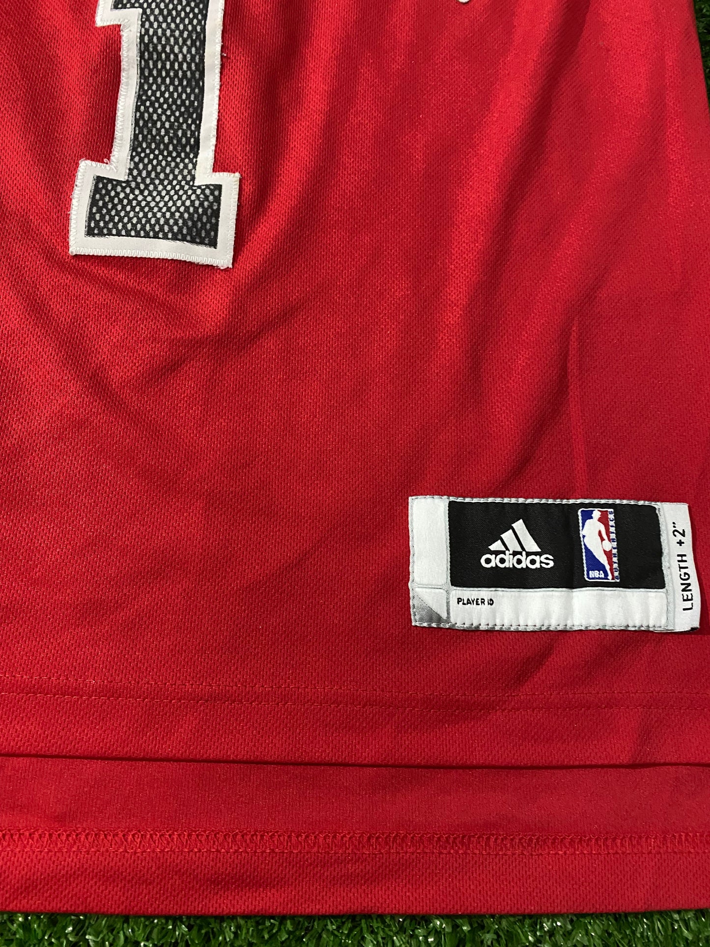 Chicago Bulss USA NBA Basketball Small Mans Rose no1 Vintage Adidas Made  Jersey