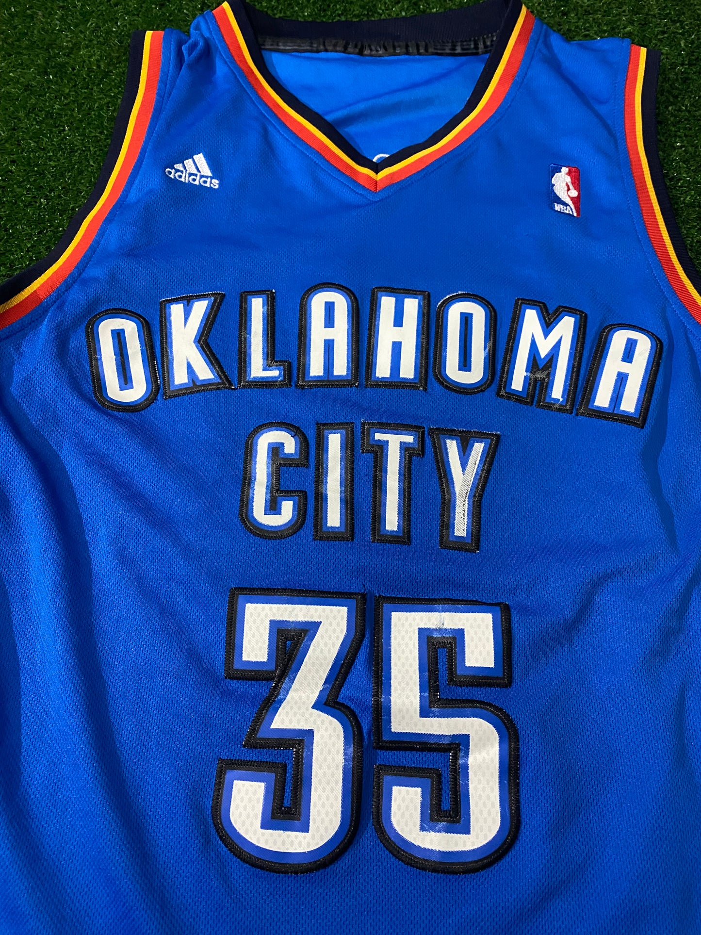 Oklahoma City Thunder USA NBA Basketball Small Mans Durant no35 Adidas Made Jersey