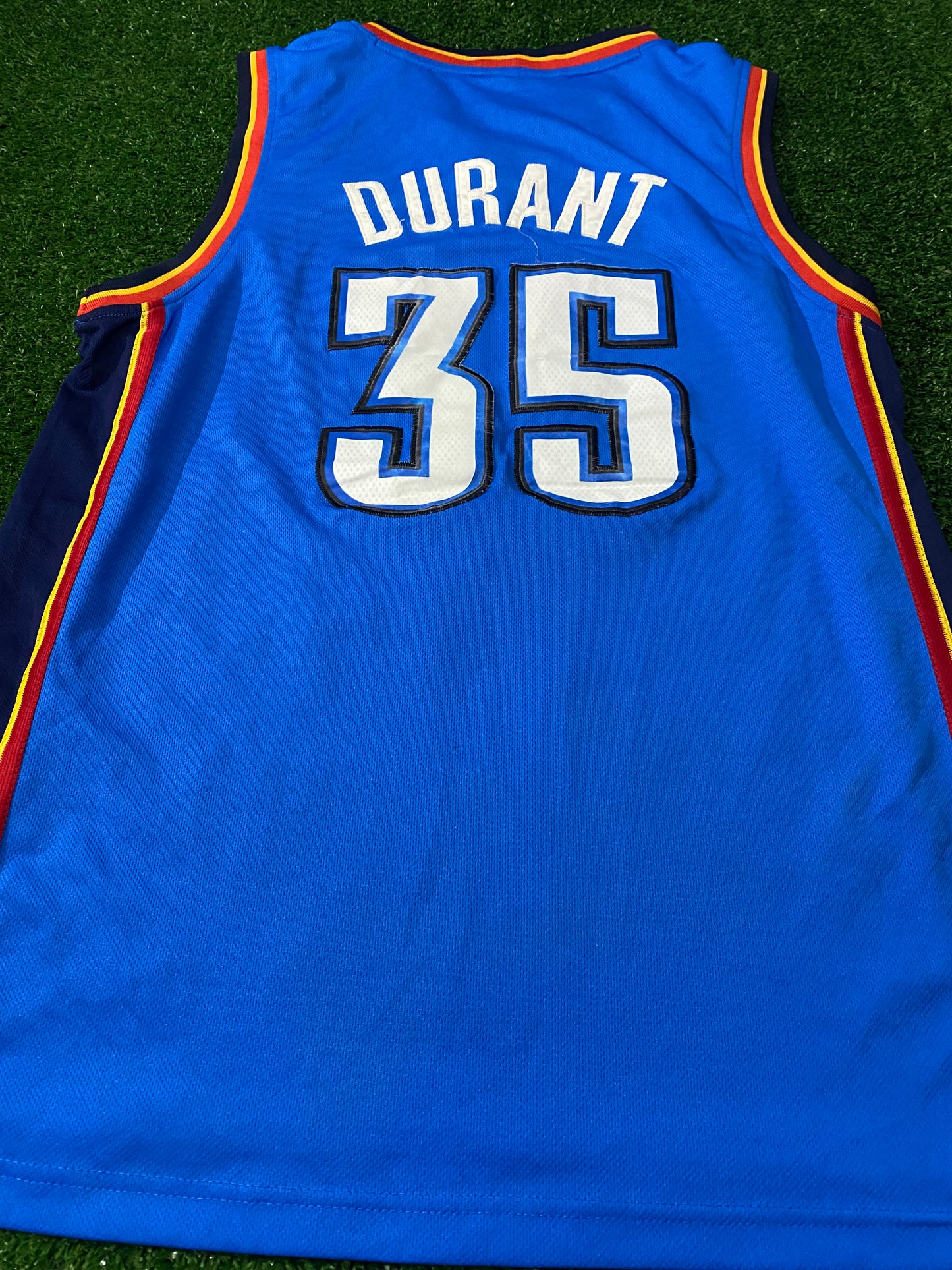 Oklahoma City Thunder USA NBA Basketball Small Mans Durant no35 Adidas Made Jersey