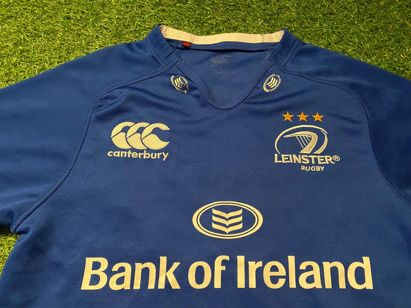 Leinster Eire Irish Ireland Rugby Union Football Small Mans CCC Made Jersey