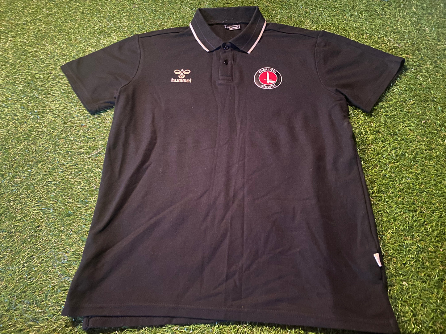 Charlton Athletic England Soccer Football Medium Mans Polo Jersey