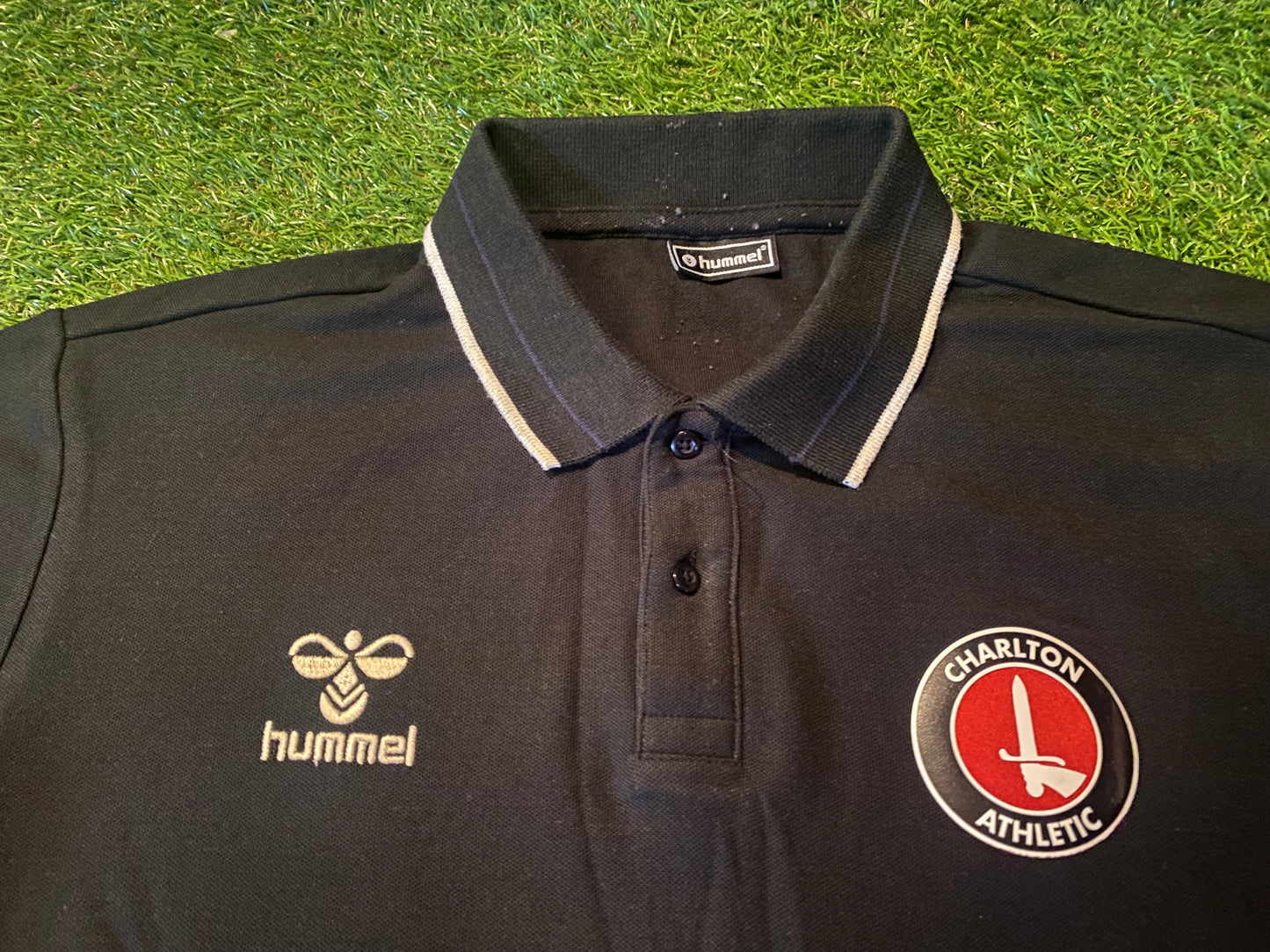 Charlton Athletic England Soccer Football Medium Mans Polo Jersey