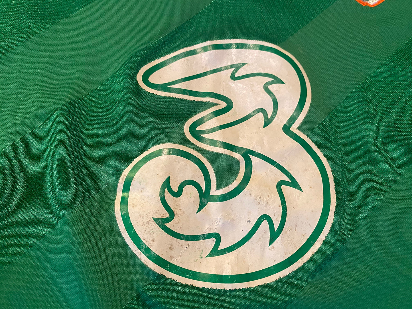 Republic of Ireland Eire Irish Football Soccer Small Mans Umbro Made Home Jersey