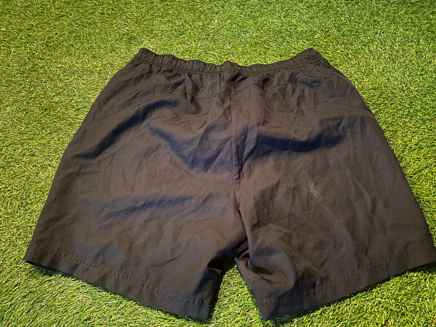 Linfield  FC Northern Ireland Soccer Football 1886-2011 Large Mans Black Umbro Shorts