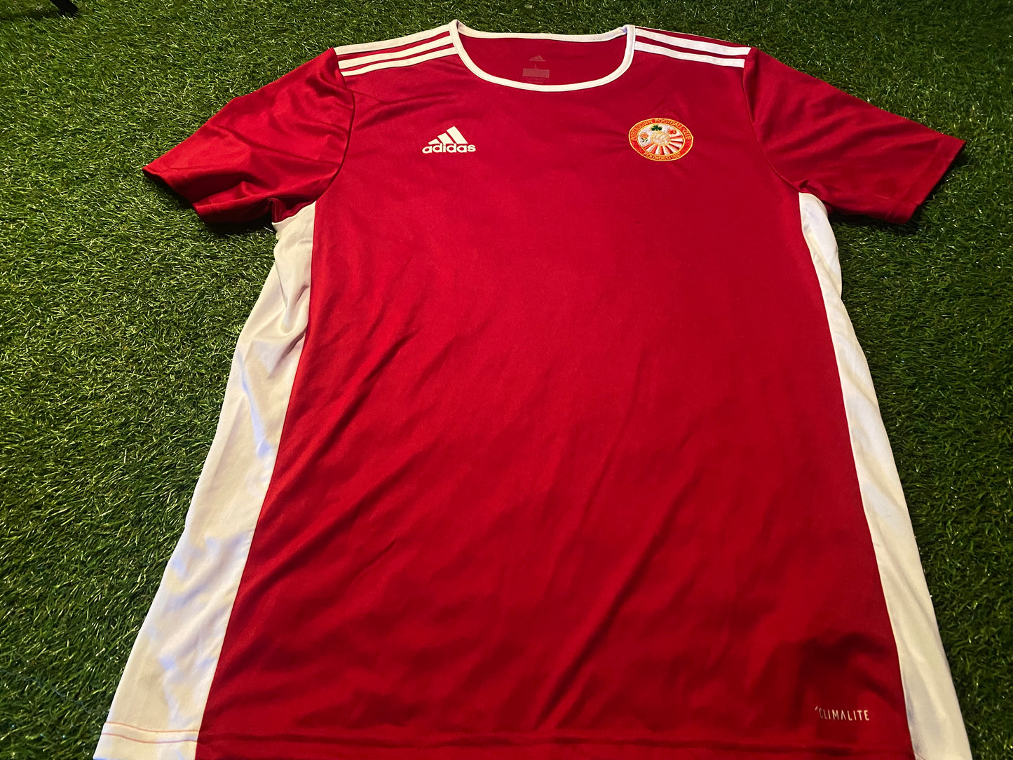 Portadown FC Northern Ireland Football Large Mans Adidas Lighter Leisure Jersey