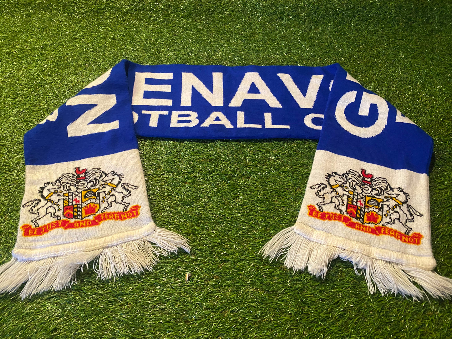 Glenavon FC Lurgan Northern Irish Ireland Football Soccer Full Size Adult Scarf Scarves