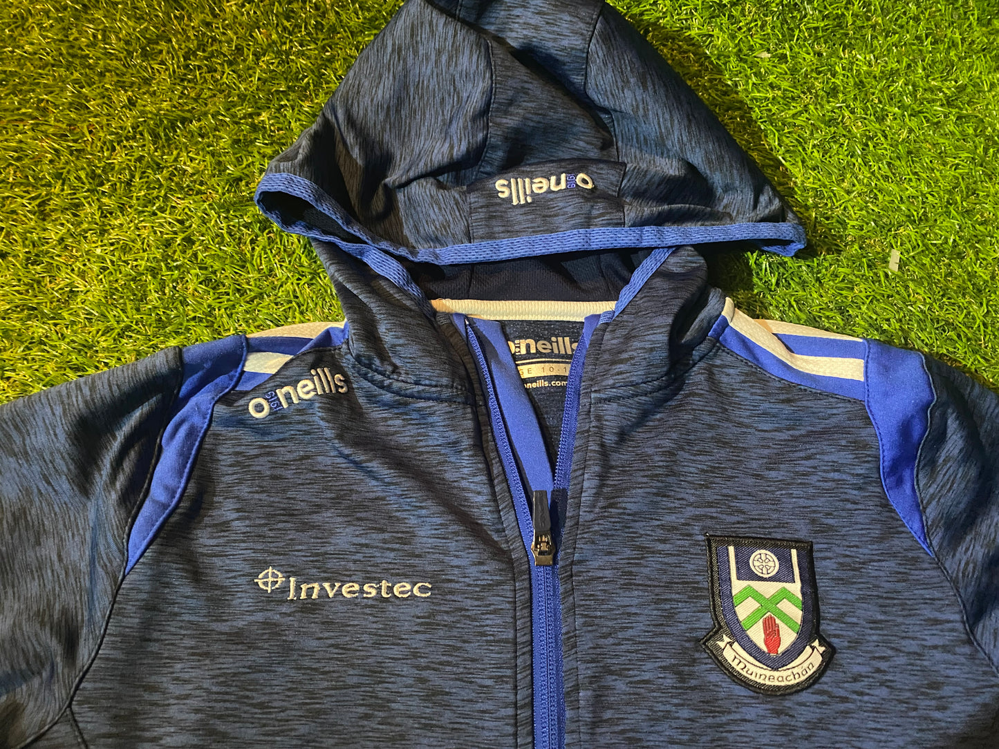 Co Monaghan GAA Gaelic Football Ireland Irish Kids Medium Boys / Girls 10-11 Year Old Hoody Top