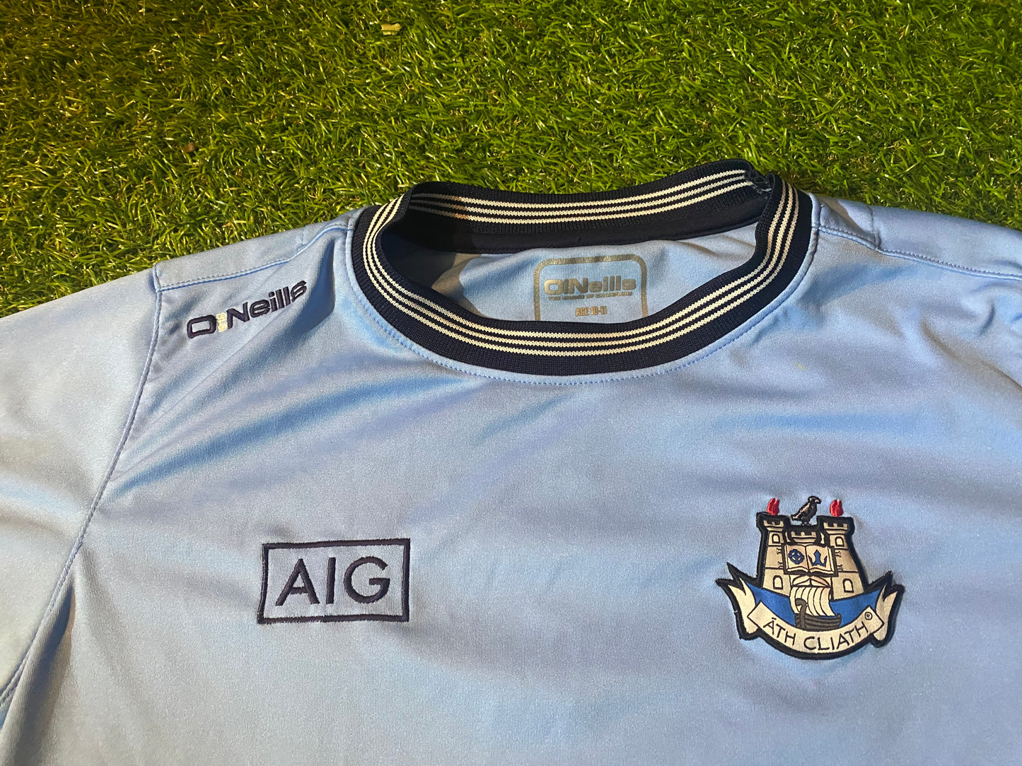 Co Dublin GAA Gaelic Football Ireland Irish Kids Medium Boys / Girls 9-10 Year Old Jersey