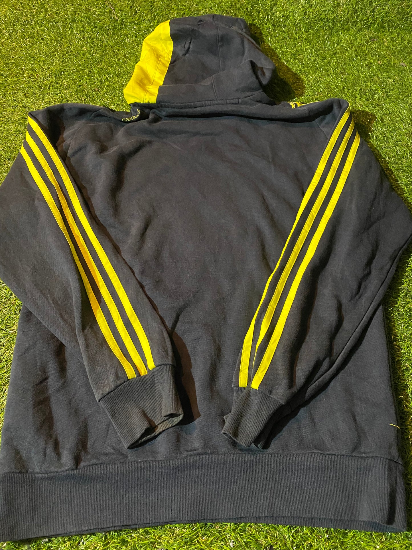 Uefa Champions League Football Soccer Adidas Made Medium Mans Hoody / Hooded Top