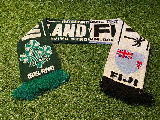 Ireland v Fiji Irish Eire Aviva Stadium Rugby Union Football Adult Size Scarf Scarves