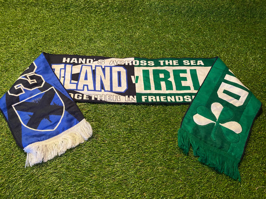 Ireland v Scotland Irish Eire Aviva Stadium Rugby Union Football Adult Size Scarf Scarves