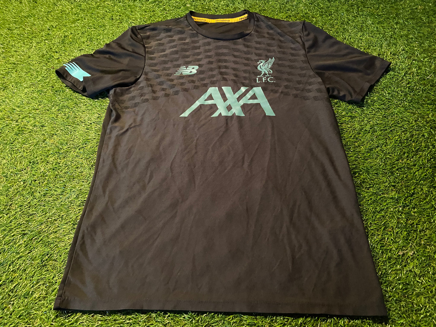 Liverpool England Football Soccer Medium Mans New Balance Lighter Leisure Jersey