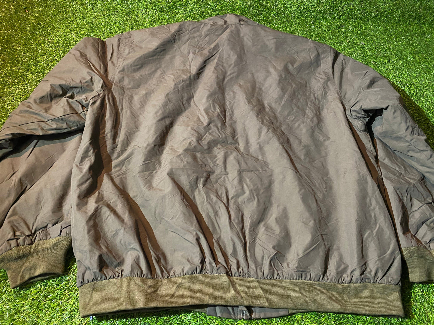 L.L.Bean XL Extra Large Mans Zip Up Bomber Style Soft Lined Zip Up Jacket / Coat