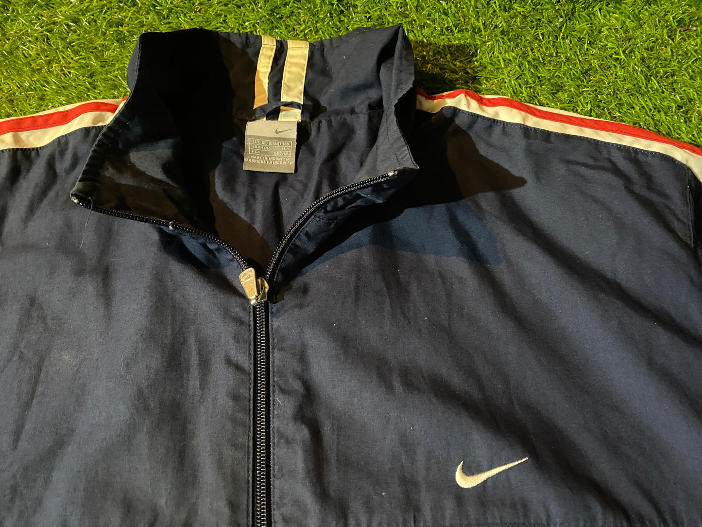 Nike Made XL Extra Large Mans Soft Cotton Thinly Lined Zip Up Jacket / Coat