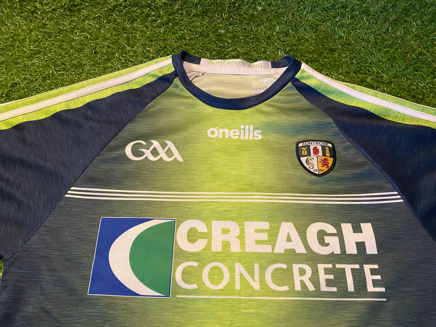 Co Antrim GAA Gaelic Football Ireland Hurling Medium Mans Tight Fit Player Issue Jersey