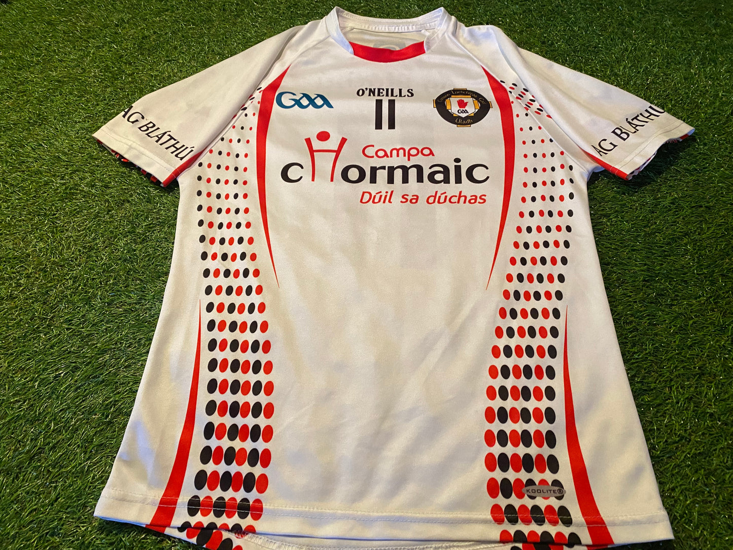 Ulster Ireland Irish GAA Gaelic Football Hurling Small Mans Match Worn no11 Jersey