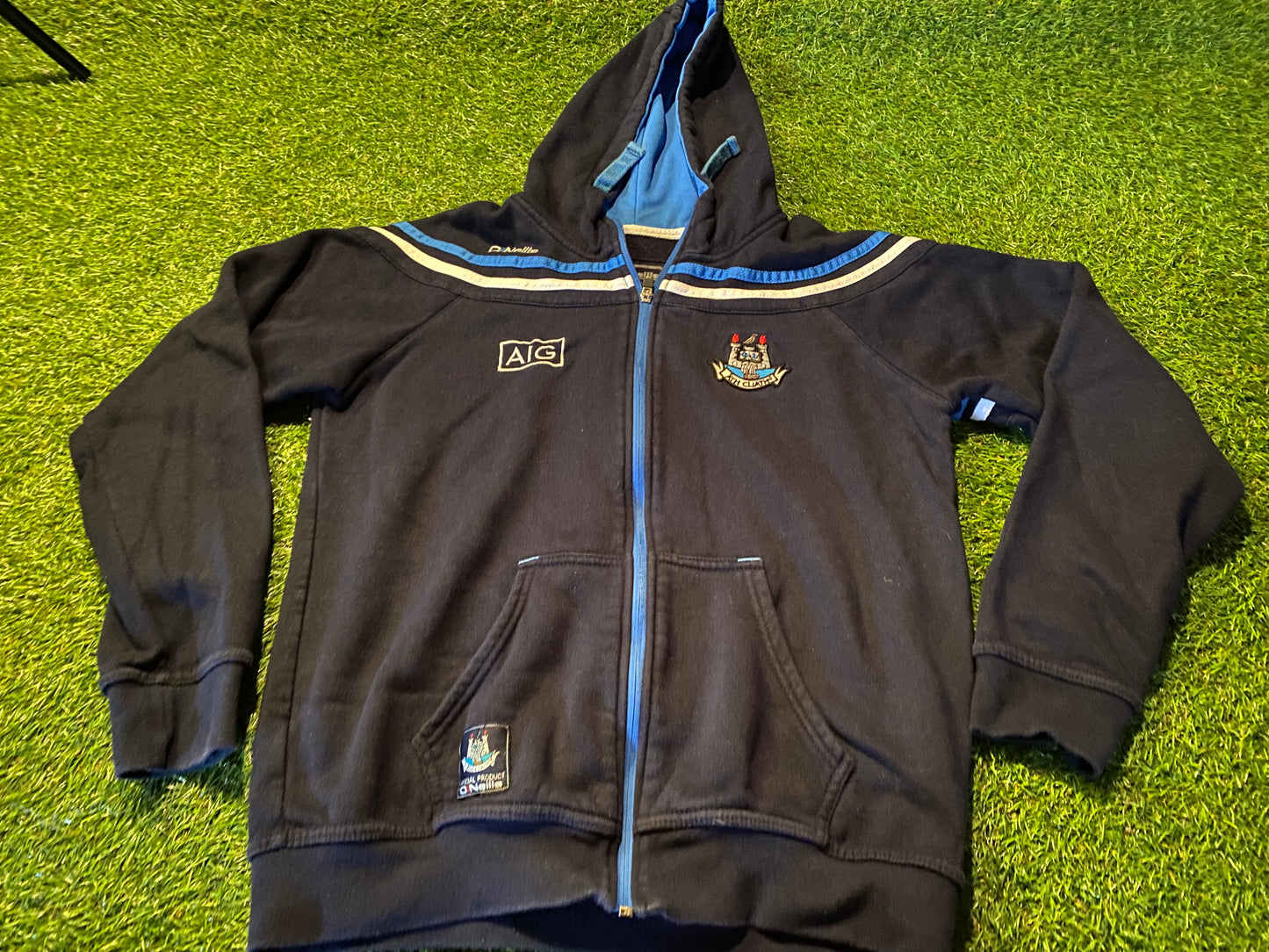 Co Dublin GAA Gaelic Football Irish Eire Ireland Small Mans Heavy Hoody Hooded Top