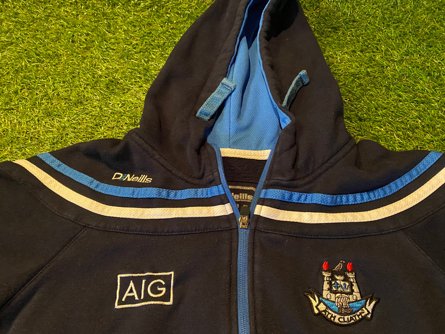 Co Dublin GAA Gaelic Football Irish Eire Ireland Small Mans Heavy Hoody Hooded Top