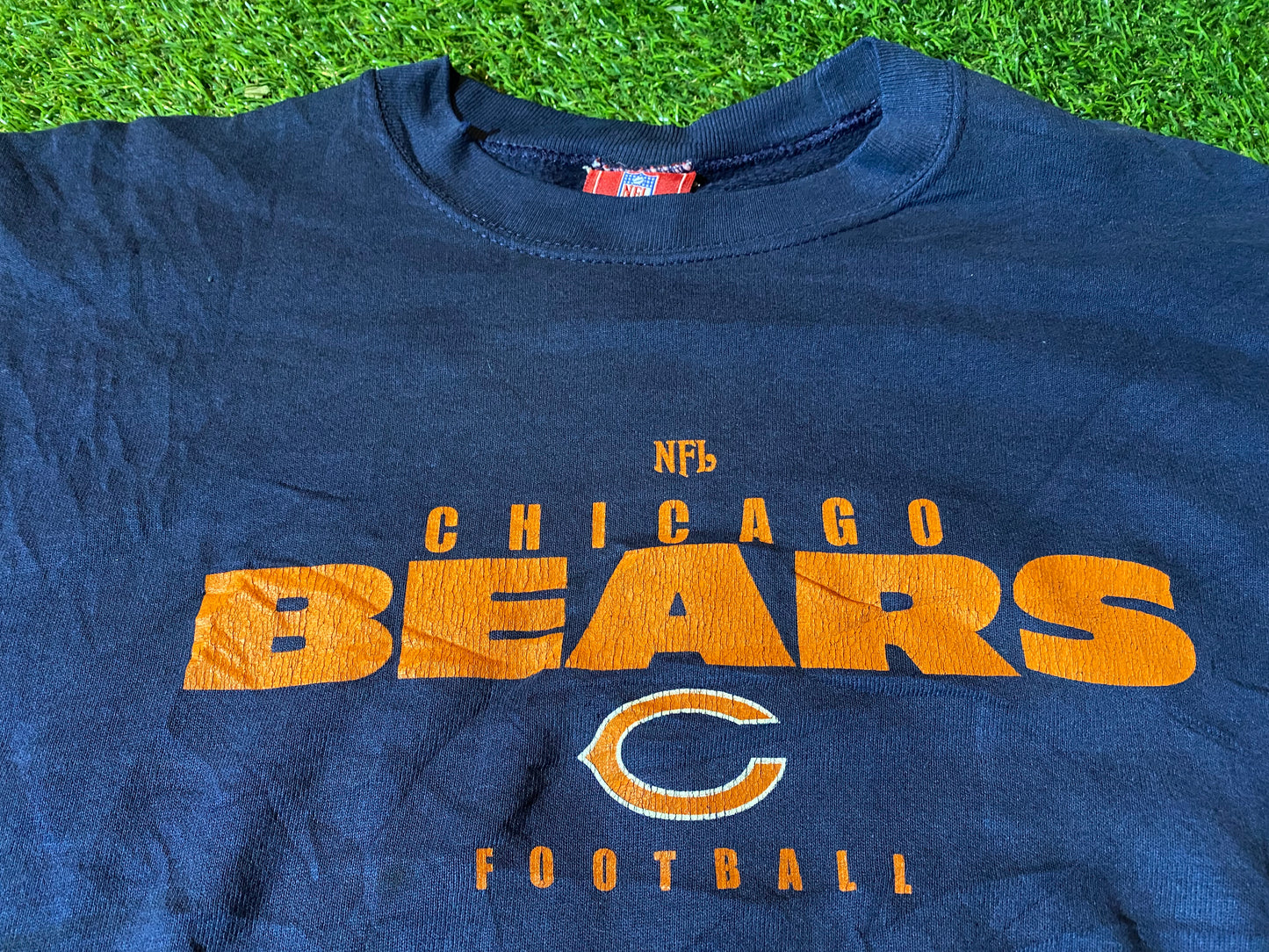 Chicago Bears USA NFL American Football Large Mans Vintage Sweater / Sweatshirt