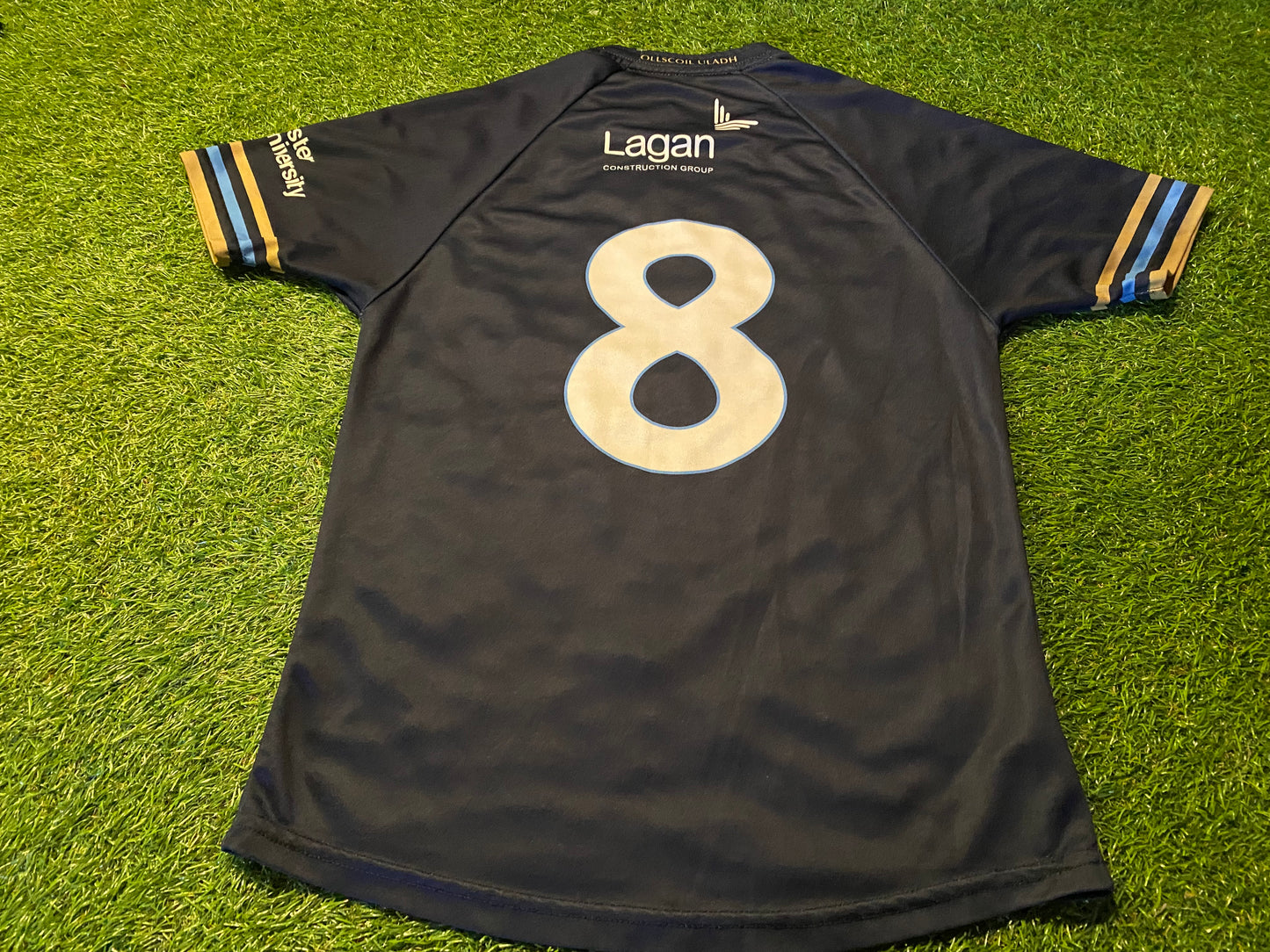 Ulster University Hurling GAA Gaelic Football Small Mans Match Worn Tight Fit no0 Jersey