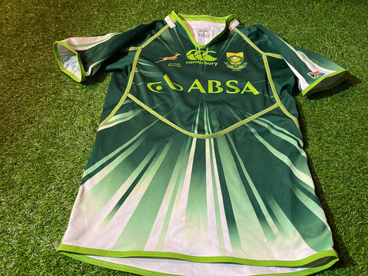 South Africa Springboks Rugby Union Football Medium Mans Rare no6 CCC Made Jersey