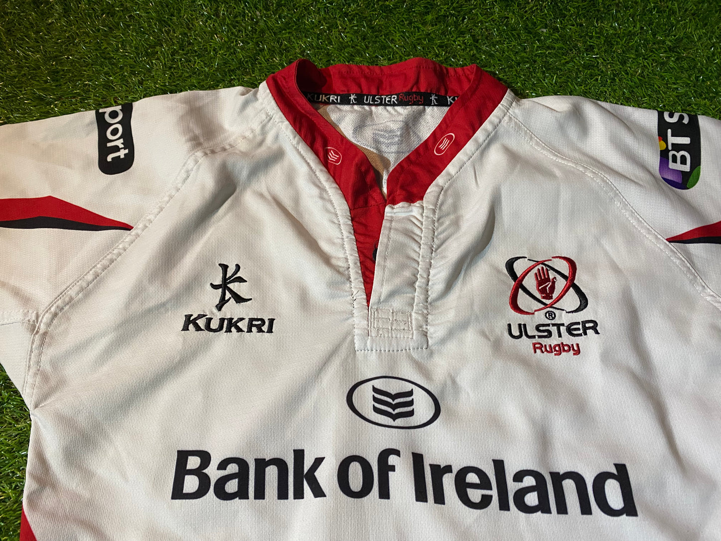 Ulster Northern Ireland Rugby Union Football Small Mans Kukri Lighter Tight Fit Jersey