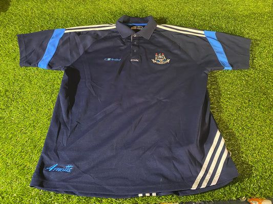 Co Dublin Ath Cliath Eire Ireland GAA Gaelic Football Hurling XL Extra Large Mans Polo Jersey