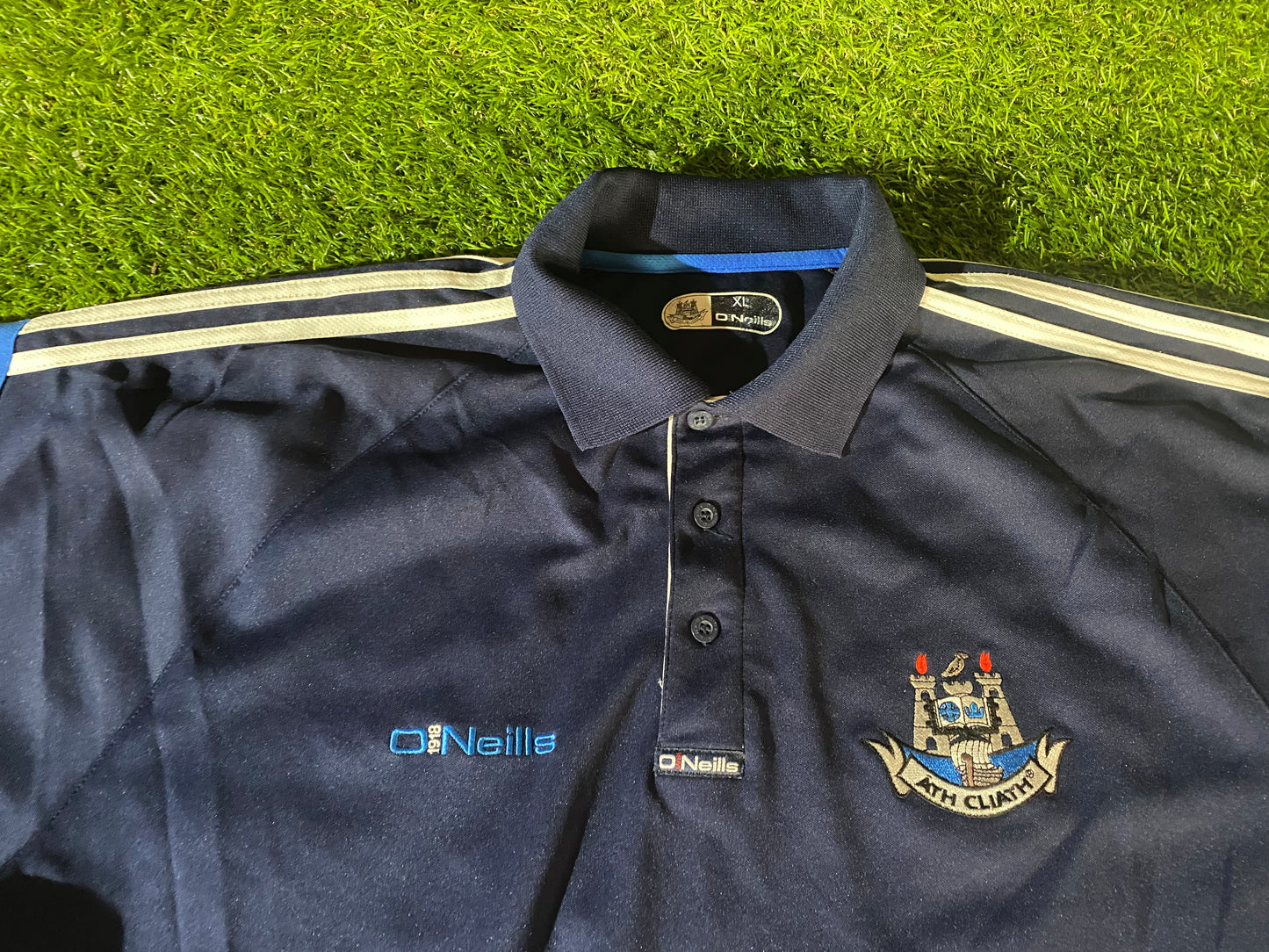 Co Dublin Ath Cliath Eire Ireland GAA Gaelic Football Hurling XL Extra Large Mans Polo Jersey