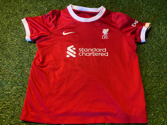 Liverpool FC England Soccer Football Kids 5-6 Year Old Nike Home Jersey