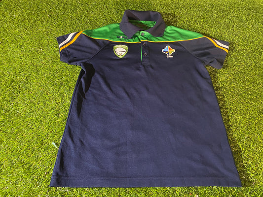 Four 4 Province Eire Ireland GAA Gaelic Football Hurling Small Mans Polo Jersey