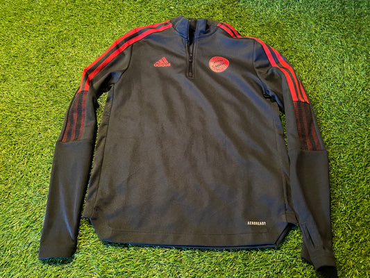 Bayern Munich German Germany Football Large Boys 11-12 Year Old Zip Up Tracksuit Top