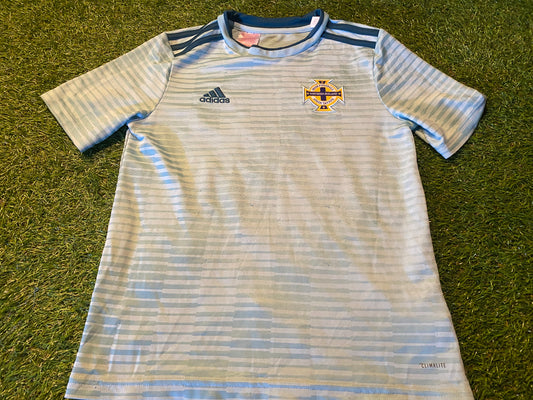 Northern Ireland Ulster Soccer Football Medium Boys 9-10 Year Old Adidas Away Jersey