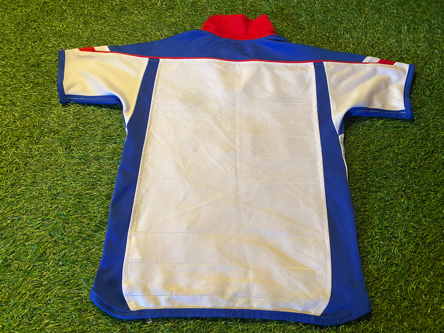 Linfield FC Northern Ireland Football XS Boys 6-7 Year Old Vintage Umbro Away Jersey