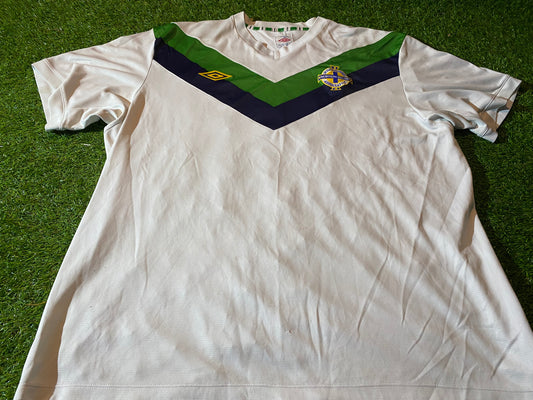 Northern Ireland Football Ulster Rare 2010 Big XXL 2XL Mans Umbro Made Away Jersey