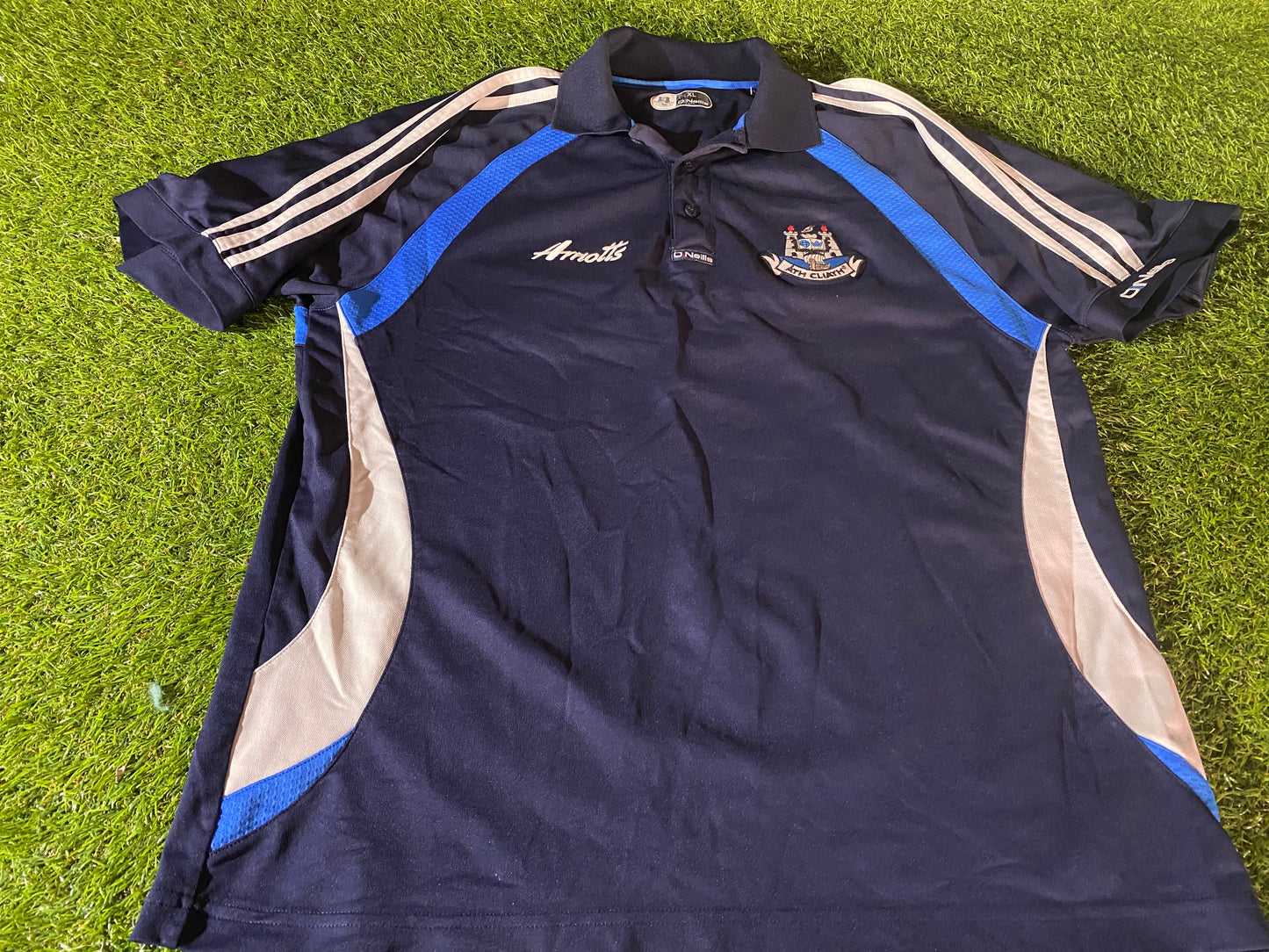 Co Dublin Ath Cliath Eire Ireland GAA Gaelic Football Hurling XL Extra Large Mans Polo Jersey