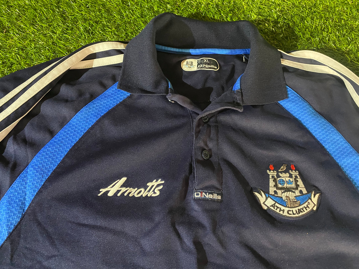 Co Dublin Ath Cliath Eire Ireland GAA Gaelic Football Hurling XL Extra Large Mans Polo Jersey